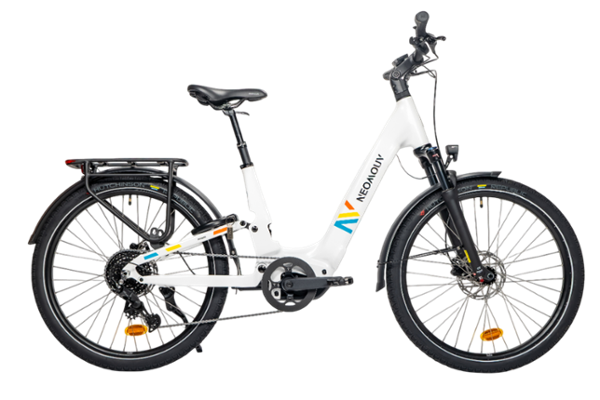 EBIKE POMERA 27,5' S/B BLANC NACRE