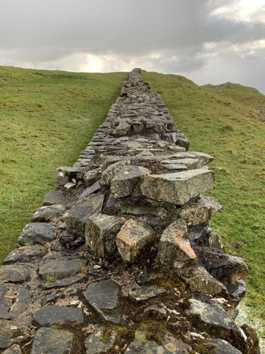 Hadrians wall remains