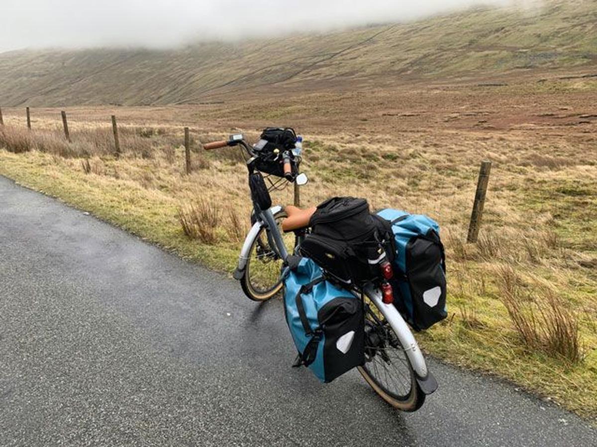 Image of Juicy Bike Classic ebike in the mist