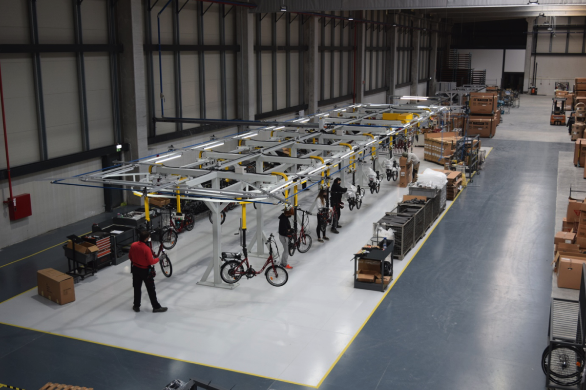Unibike production line